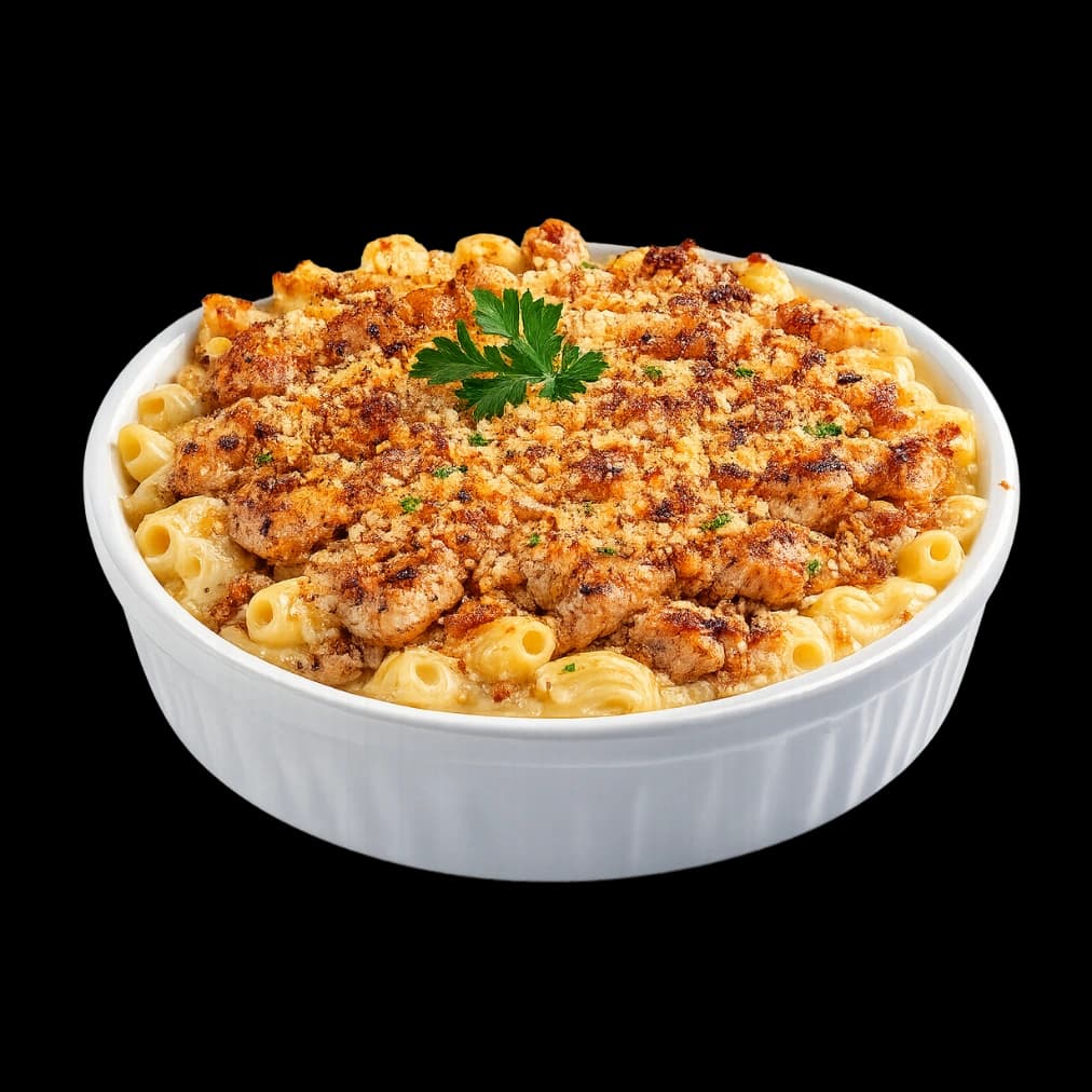 Macaroni Cheese Poulet Marine