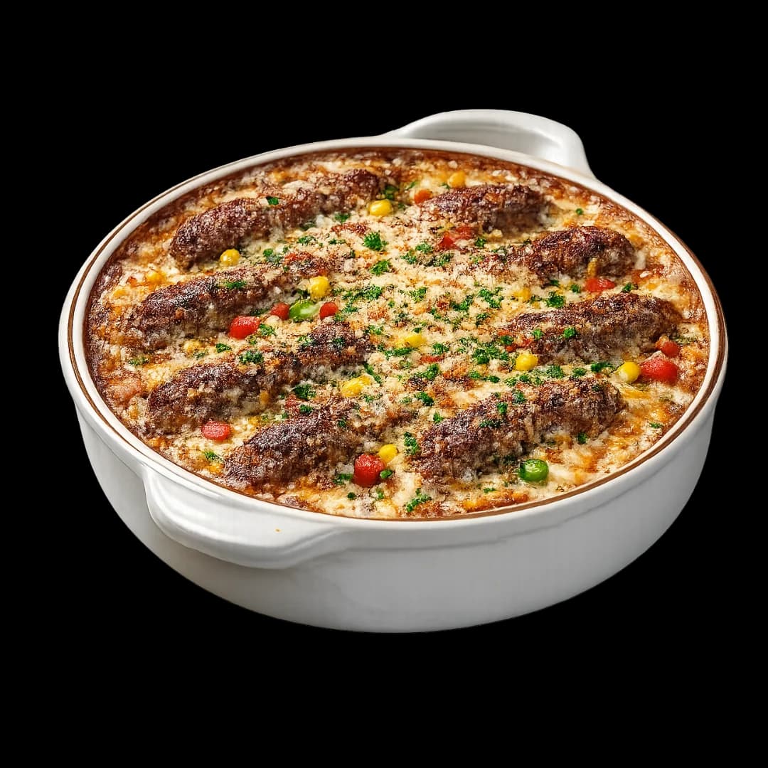 Gratinée mixican poulet & pepperoni