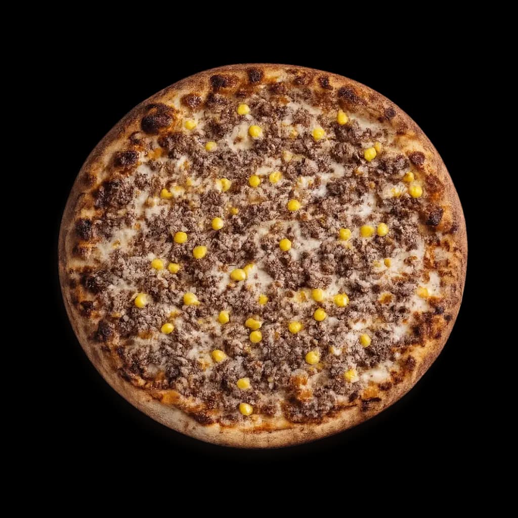 Pizza  viande hachée