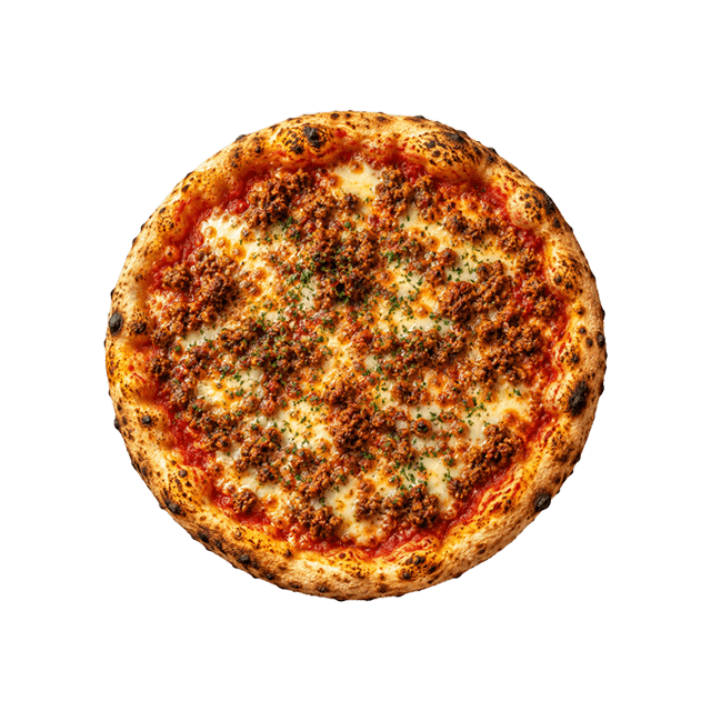 Pizza  bolognaise