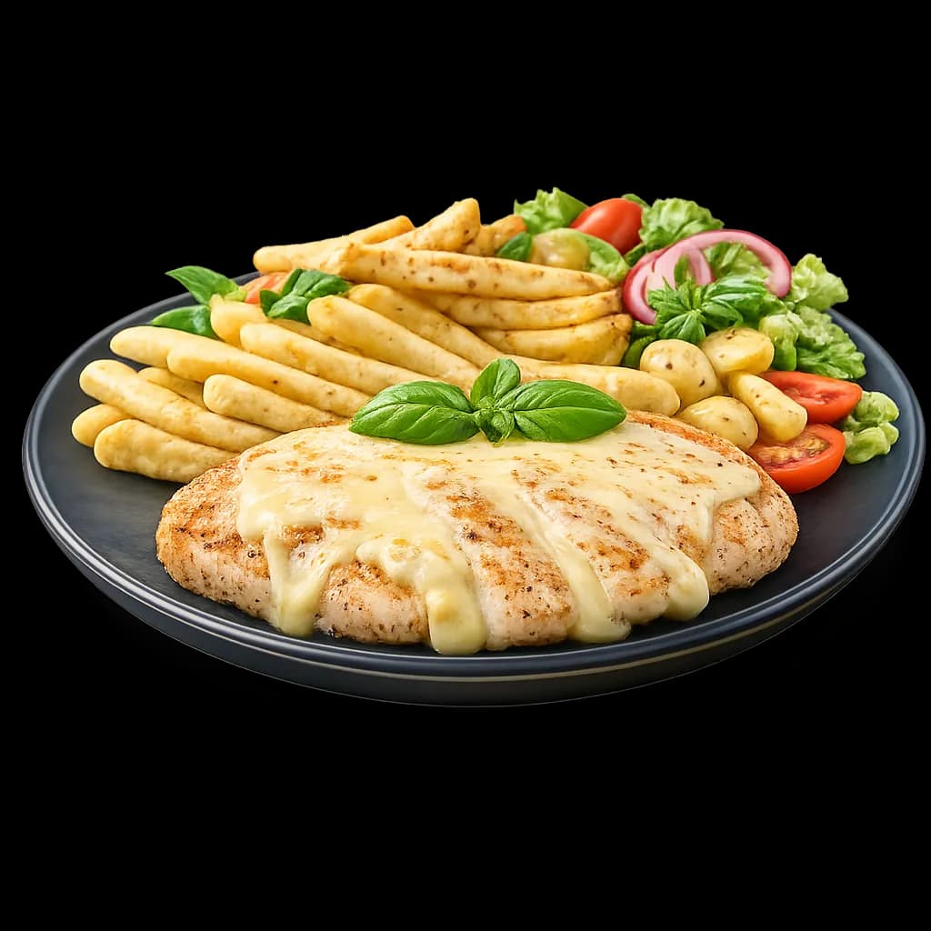 Escaloupe poulet fromage
