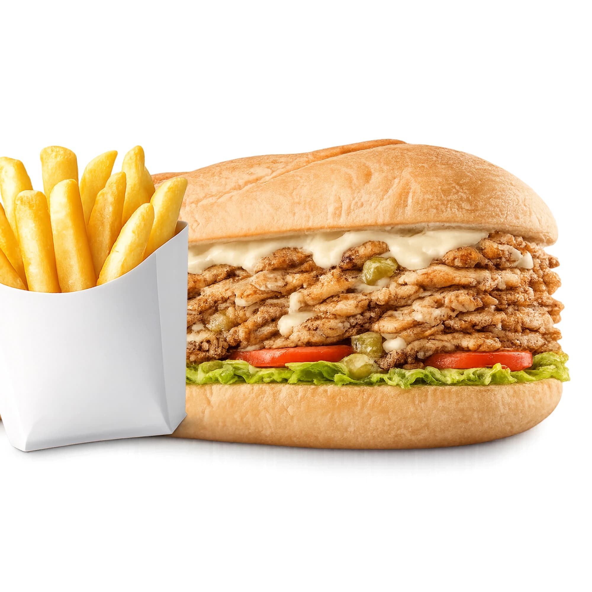 Poulet Shawarma Baguette