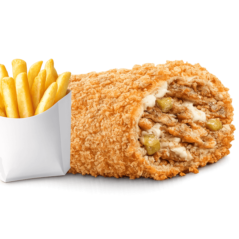 Crispy Chicken Shawarma
