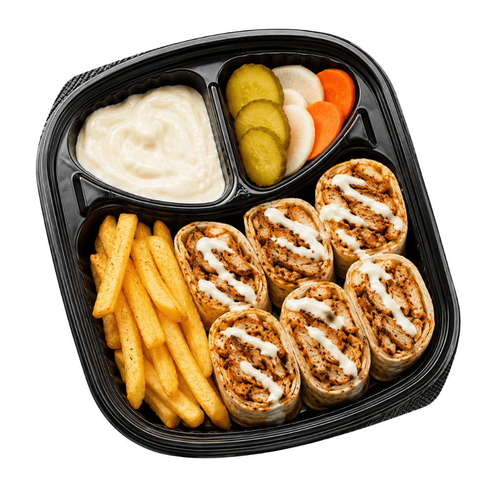 Chicken Shawarma Sushi