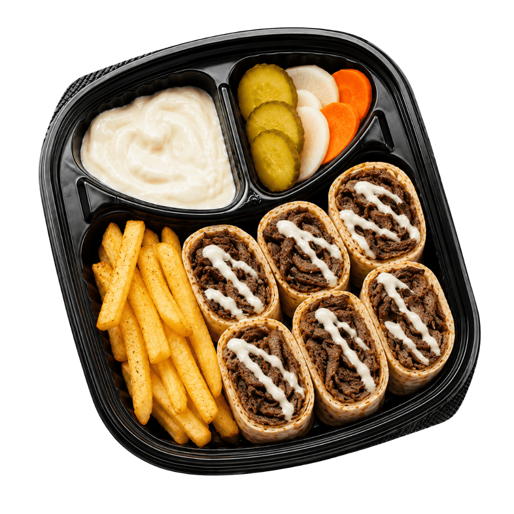 Beef Shawarma Sushi