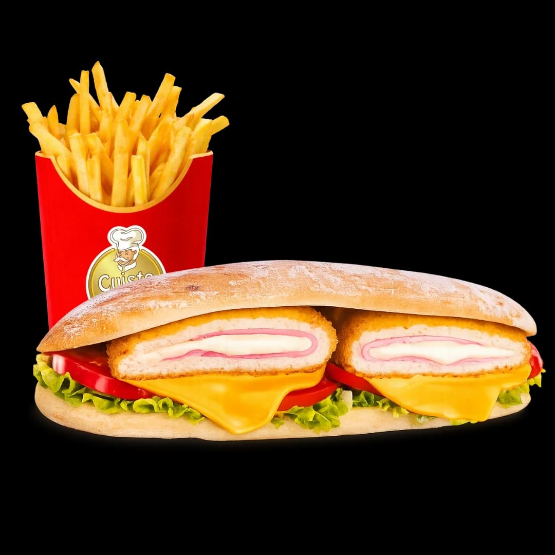 Sandwich cordon bleu