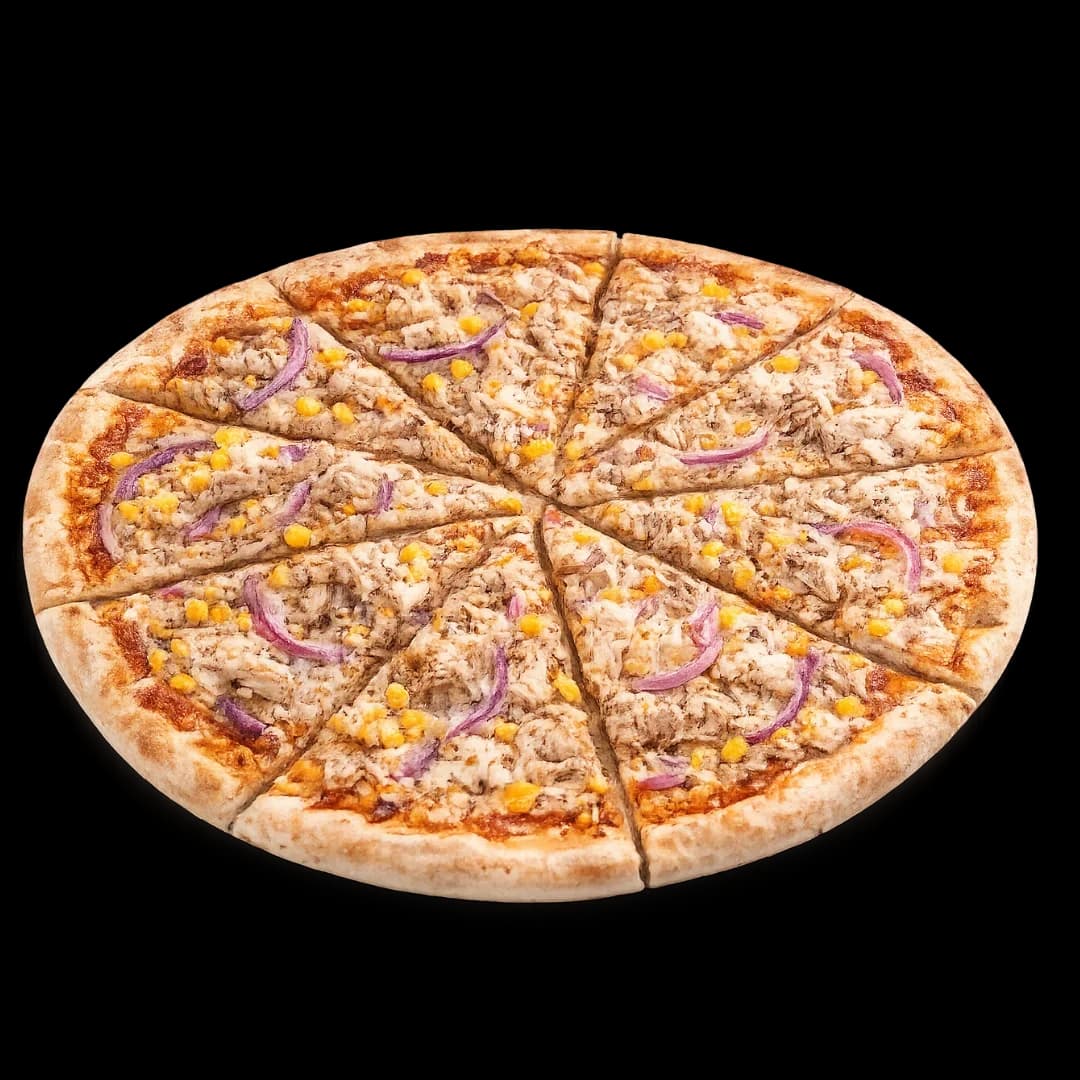 Pizza boisée poulet